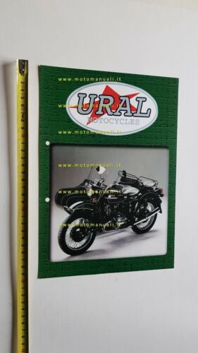 Ural 650 Sidecar anni 90 depliant ITALIANO moto originale brochure