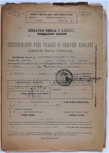 V Armata - Comando Genio - II Guerra Mondiale - …