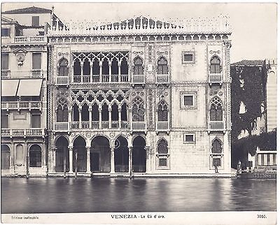 Venezia -La C d'Oro - inizi 900 - early XX …