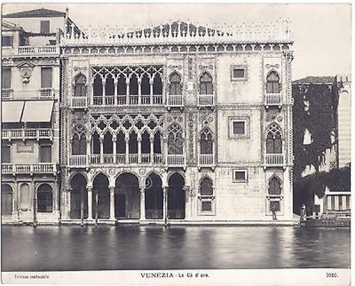 Venezia -La Cà d'Oro - inizi 900 - early XX …