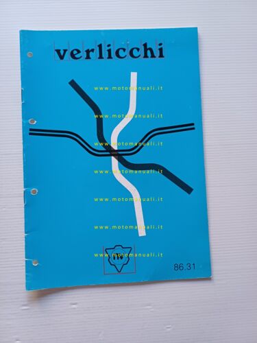 Verlicchi 1986 catalogo accessori manubri comandi leve marmitte originale