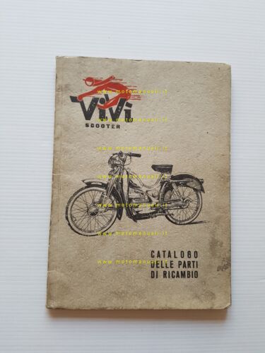 Viberti Vivì Scooter 50 motore Victoria 1958 catalogo ricambi originale