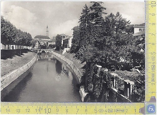 VICENZA Fiume Retrone River 1962 - Cartolina - Postcard - …