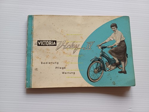 Victoria 50 Vicky IV 1956 manuale uso manutenzione originale TESTO …