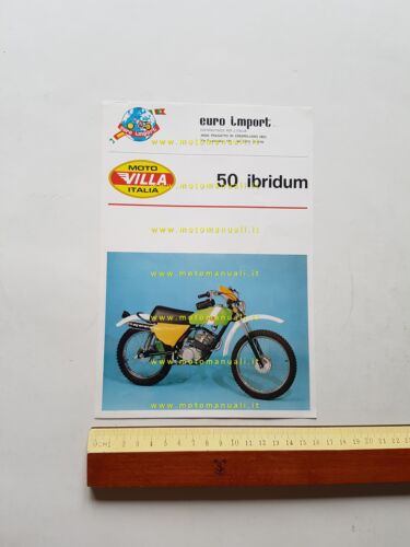 Villa 50 Ibridum depliant originale italiano