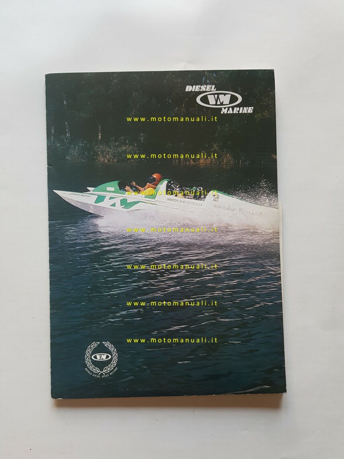 VM Motori cartella stampa motori Marini anni 80 originale press …