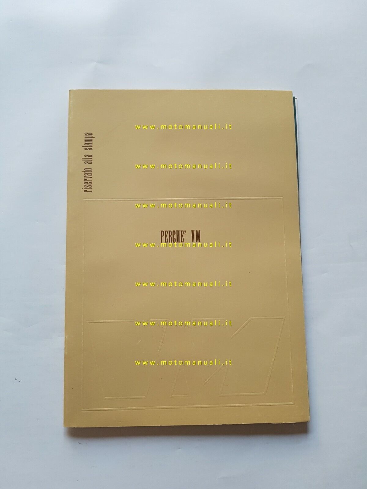 VM Motori cartella stampa presentazione aziendale motori Diesel 1986 originale