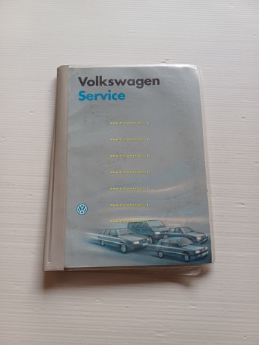 Volkswagen custodia originale manuale uso manutenzione libretto istruzioni