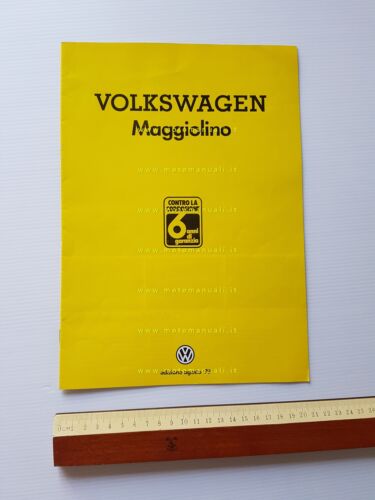 Volkswagen Maggiolino modelli 1979 depliant originale italiano
