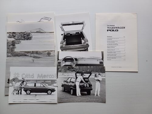 Volkswagen Polo 1981 cartella stampa originale