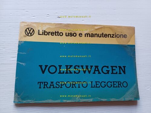 Volkswagen TL 28 -TL 31 -TL 35 1977 manuale uso …