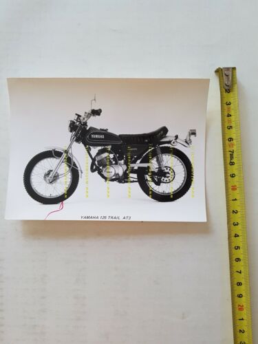 Yamaha 125 Trail AT3 1972 foto cartella stampa originale press …