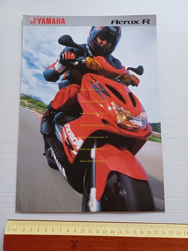 Yamaha 50 Aerox R 1999 depliant originale