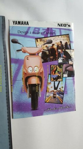 Yamaha 50 NEO'S 1997 scooter depliant ITALIANO originale