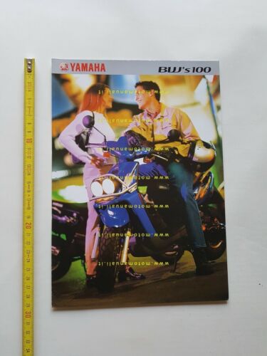 Yamaha BW'S 100 1999 depliant originale scooter italiano brochure