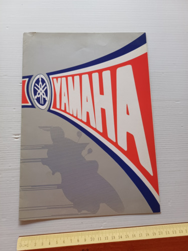 Yamaha catalogo abbigliamento accessori 1981 depliant italiano originale