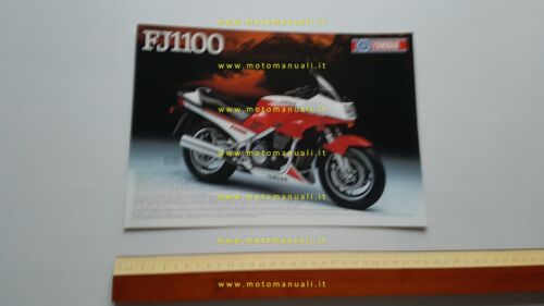 Yamaha FJ 1100 1984 depliant originale ITALIANO