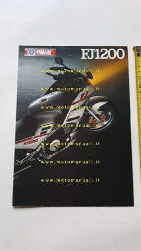 Yamaha FJ 1200 1988 depliant originale moto ITALIANO brochure