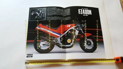 Yamaha FZ 400 N 1985 depliant POSTER originale JAPANESE TEXT …