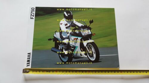 Yamaha FZ 750 1991 depliant originale moto ITALIANO brochure