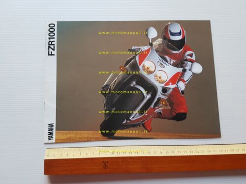 Yamaha FZR 1000 1990 depliant italiano originale