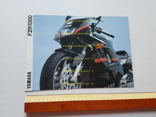 Yamaha FZR 1000 1991 depliant italiano originale