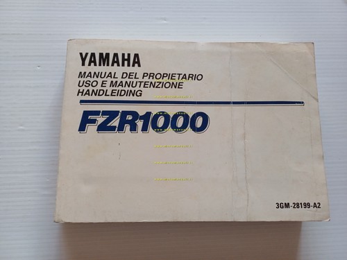 Yamaha FZR 1000 3GM 1991 manuale uso manutenzione libretto italiano …