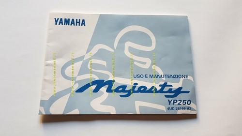 Yamaha Majesty 250 4UC 1997 manuale uso manutenzione italiano originale