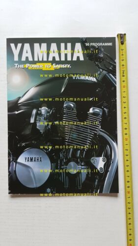 Yamaha produzione modelli 1995 depliant ITALIANO originale moto