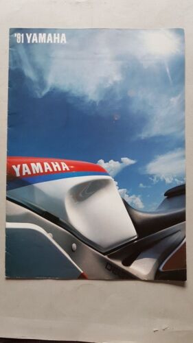 Yamaha produzione modelli moto 1991 depliant originale motorcycle brochure