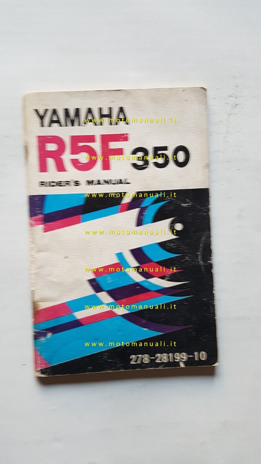 YAMAHA R5F 350 1972 manuale uso manutenzione originale INGLESE owner's …