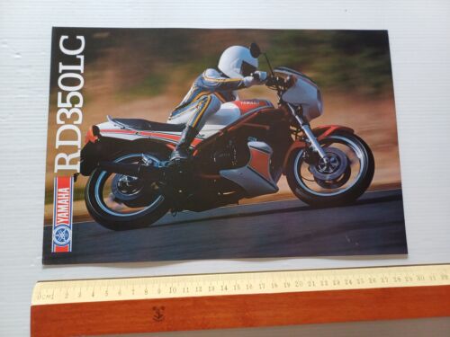 Yamaha RD 350 LC 1983 depliant originale INGLESE