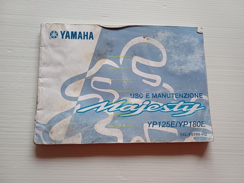 Yamaha Scooter Majesty 125-180 5XL 2004 manuale uso libretto originale