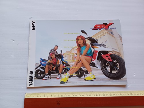 Yamaha SPY 50 1995 Scooter depliant ITALIANO originale