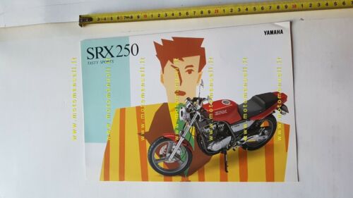 Yamaha SRX 250 1990 depliant Giapponese Moto ORIGINALE brochure
