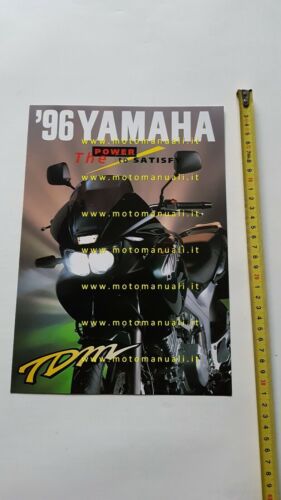Yamaha TDM 850 1996 depliant ITALIANO originale moto brochure
