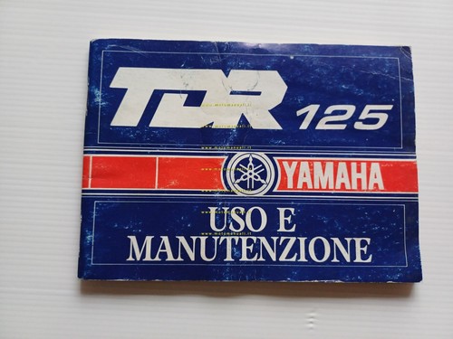 Yamaha TDR 125 1990 manuale uso manutenzione libretto originale italiano