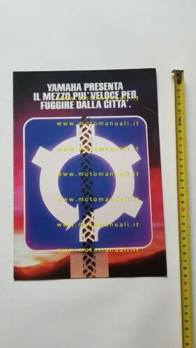 Yamaha TDR 250 1988 depliant MOTO italiano originale brochure