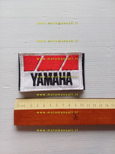 Yamaha toppa patch con retro in velcro nuova originale anni …