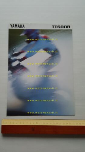 Yamaha TT 600 R 1998 depliant italiano originale