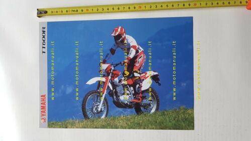 Yamaha TT 600 R 2000 depliant originale brochure ITALIANO