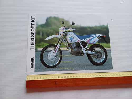 Yamaha TT 600 Sport Kit 1990-91 depliant originale ITALIANO