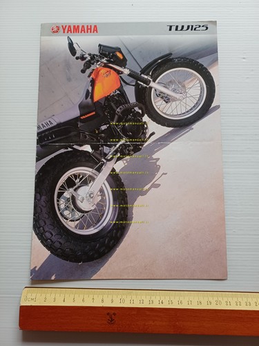 Yamaha TW 125 1999 depliant ITALIANO originale