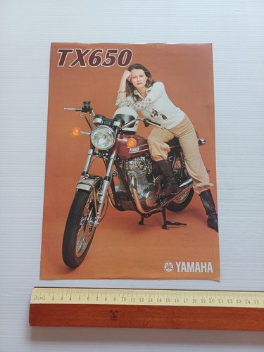Yamaha TX 650 depliant italiano originale