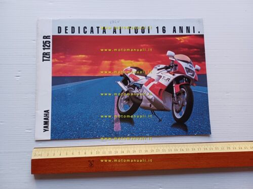 YAMAHA TZR 125 R 1991 depliant originale ITALIANO