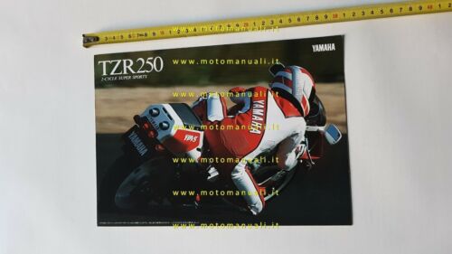 Yamaha TZR 250 1989 depliant giapponese originale moto JAPANESE brochure