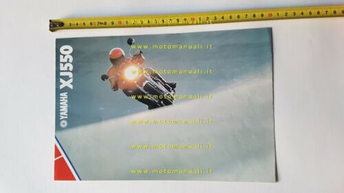 Yamaha XJ 500 1981 depliant originale moto ITALIANO brochure