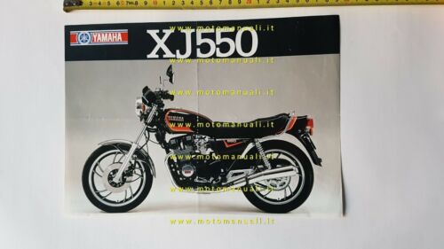 Yamaha XJ 500 1982 depliant originale moto ITALIANO brochure