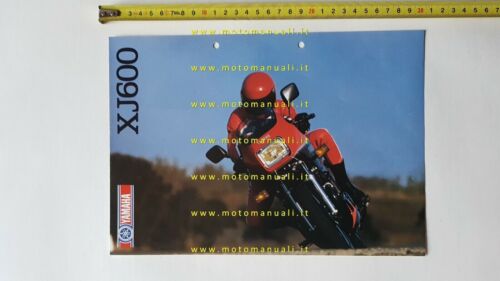 Yamaha XJ 600 1984 depliant originale moto ITALIANO brochure