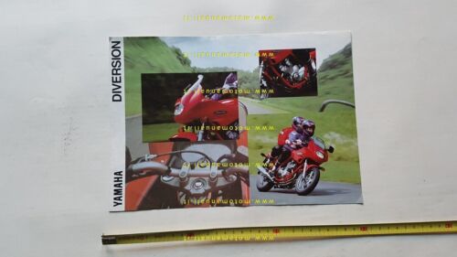 Yamaha XJ 600 S Diversion 1993 depliant originale ITALIANO